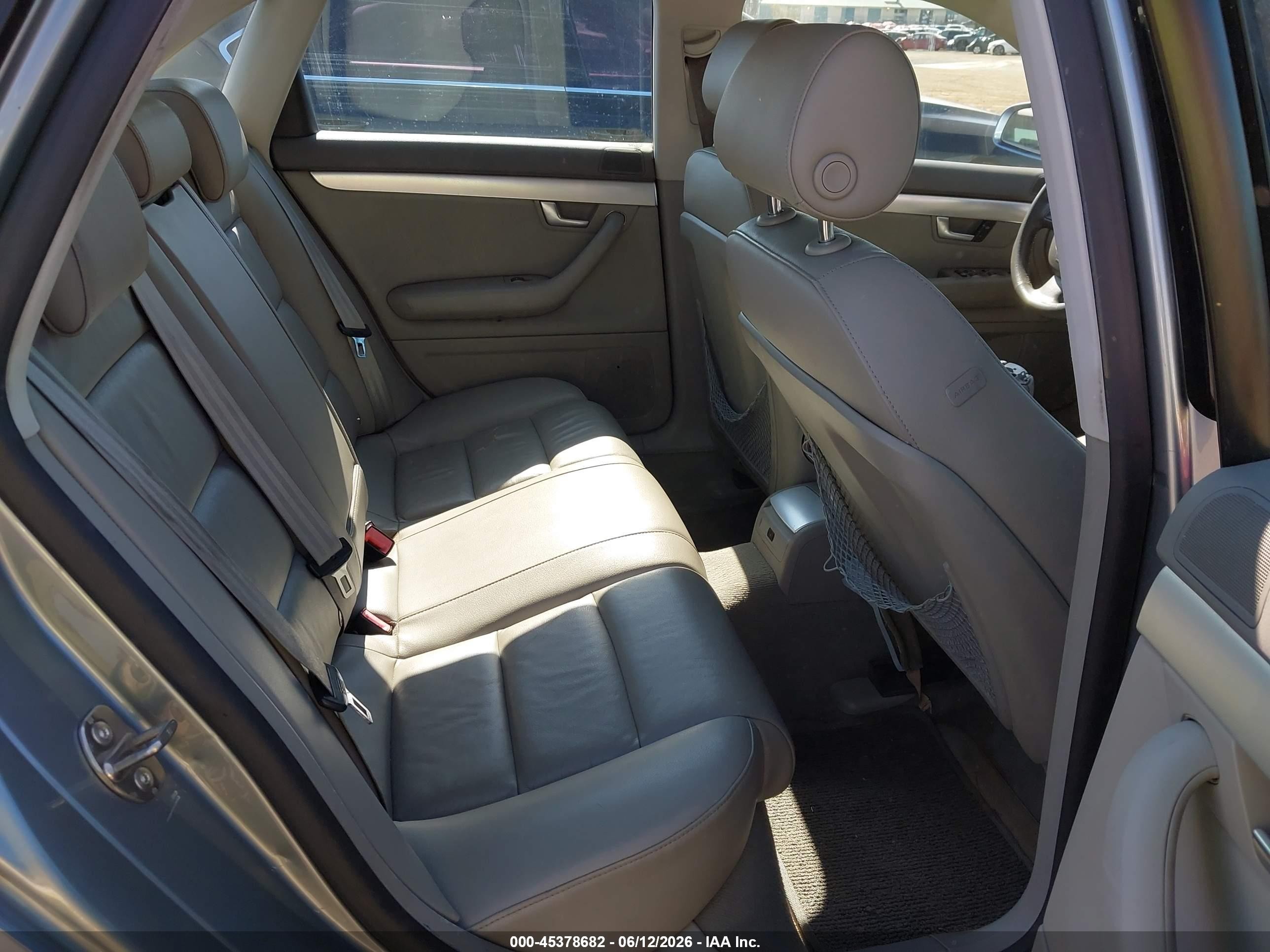 2005 Audi A4 2.0t Light Blue vin: WAUAF78E65A566139