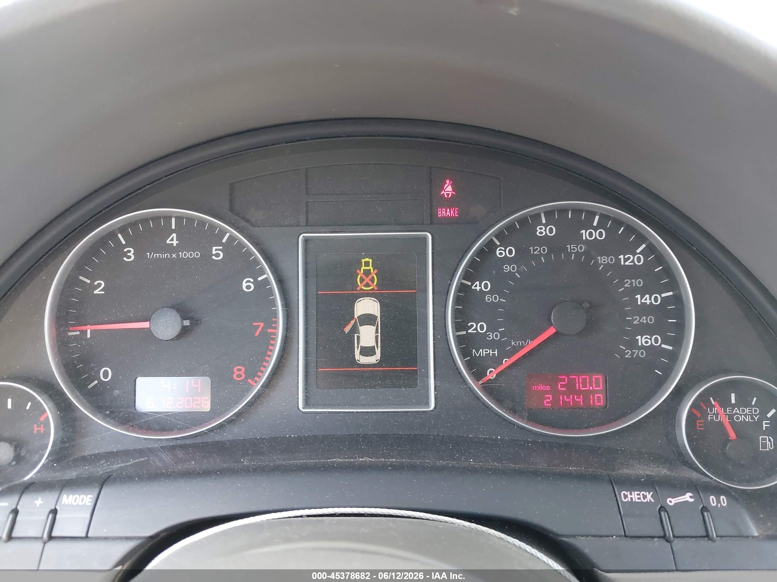2005 Audi A4 2.0t Light Blue vin: WAUAF78E65A566139