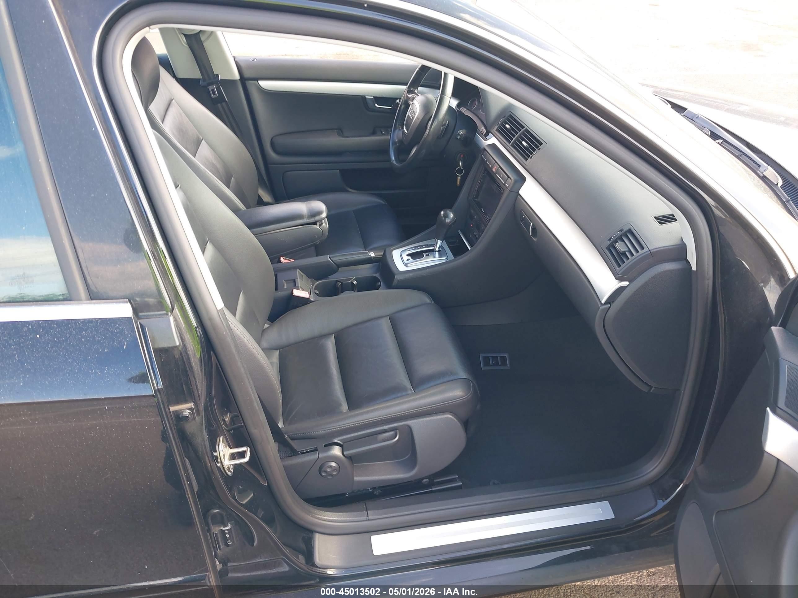 2008 Audi A4 2.0t/2.0t Special Edition Black vin: WAUAF78E88A149786