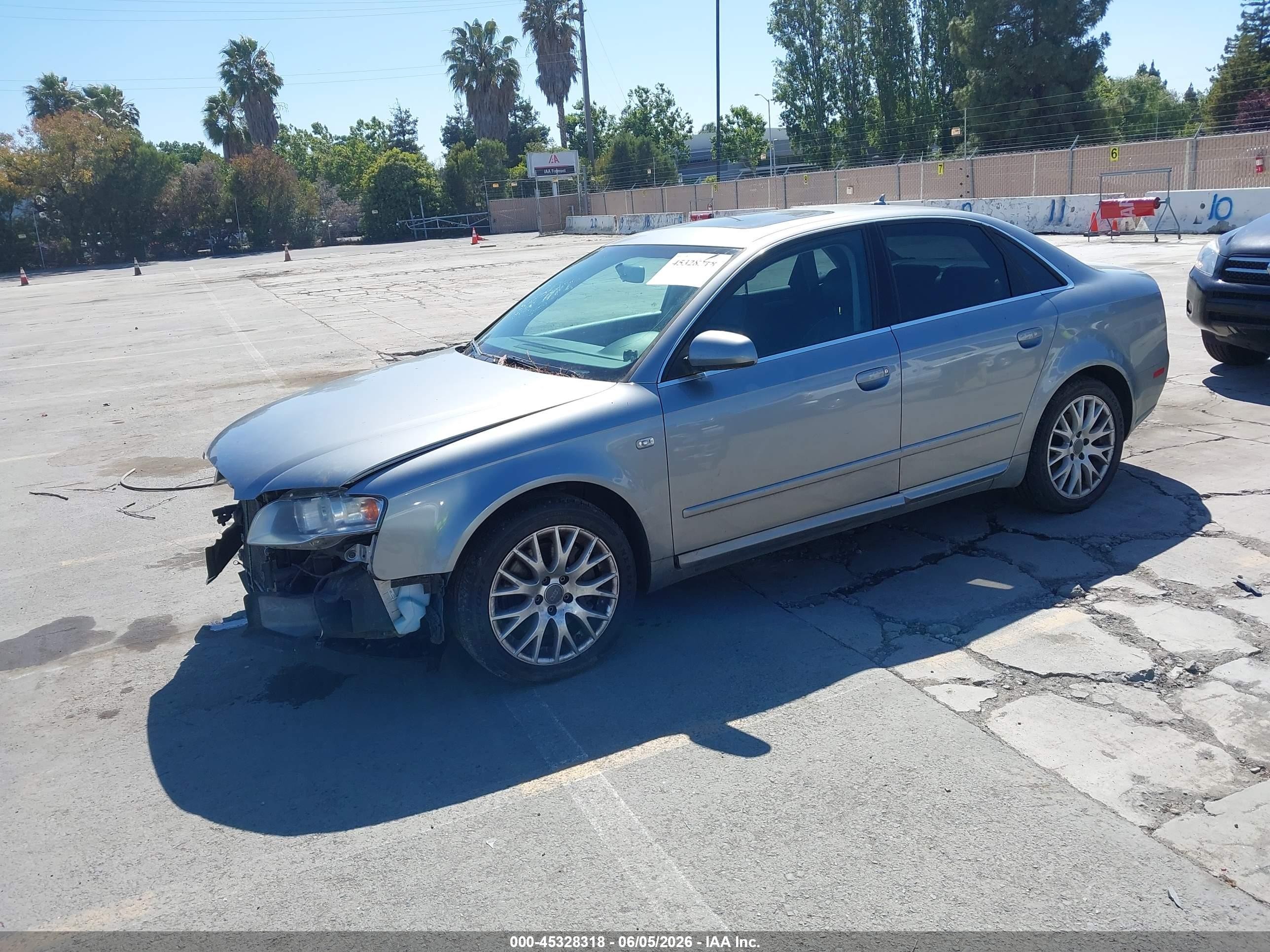 2008 Audi A4 2.0t/2.0t Special Edition Gray vin: WAUAF78E88A164255