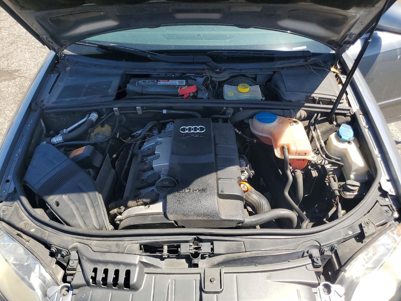 2006 Audi A4 2 Turbo Gray vin: WAUAF78E96A179621