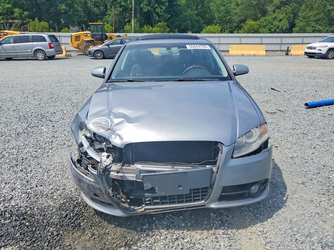 2008 Audi A4 Gray vin: WAUAF78E98A050264