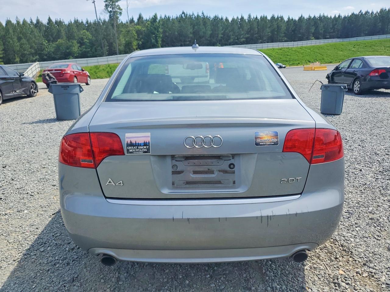 2008 Audi A4 Gray vin: WAUAF78E98A050264