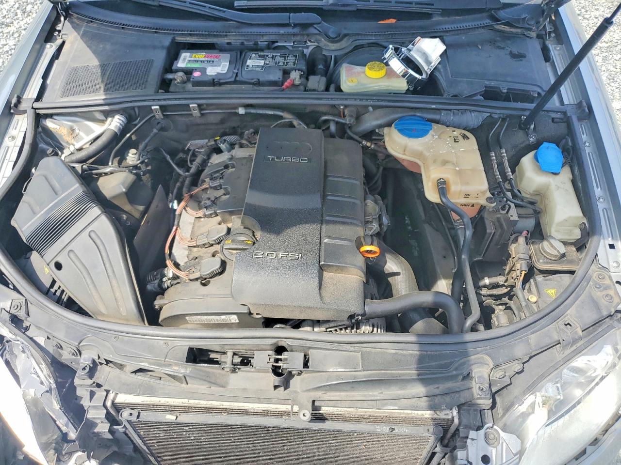 2008 Audi A4 Gray vin: WAUAF78E98A050264