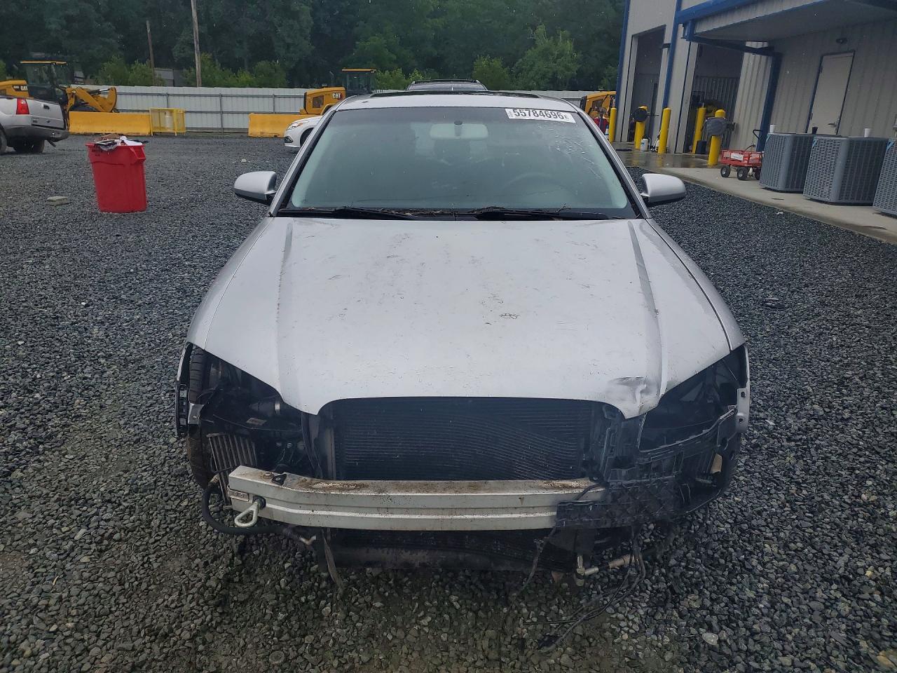 2008 Audi A4 2.0t Silver vin: WAUAF78E98A143835