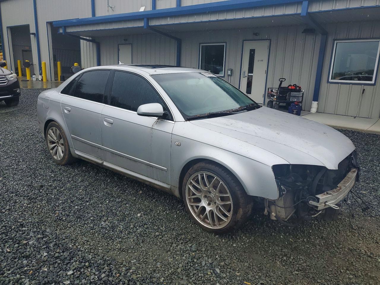 2008 Audi A4 2.0t Silver vin: WAUAF78E98A143835