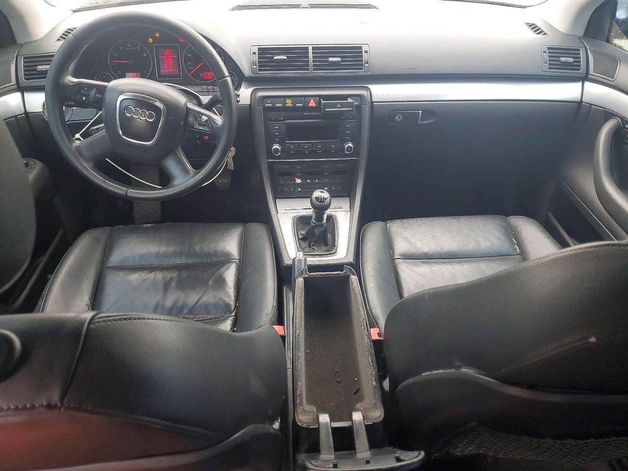 2008 Audi A4 2.0t Silver vin: WAUAF78E98A143835