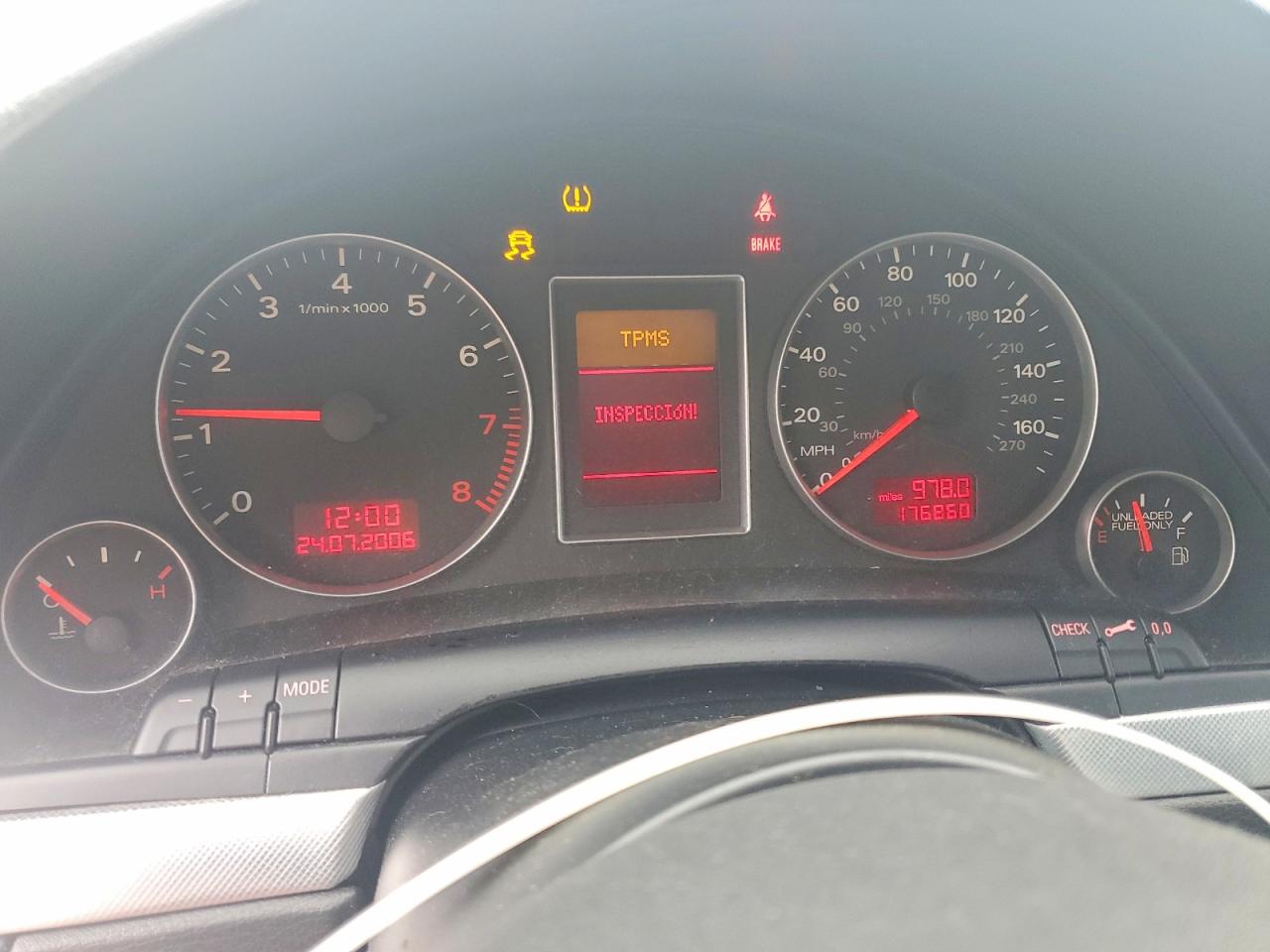 2008 Audi A4 2.0t Silver vin: WAUAF78E98A143835