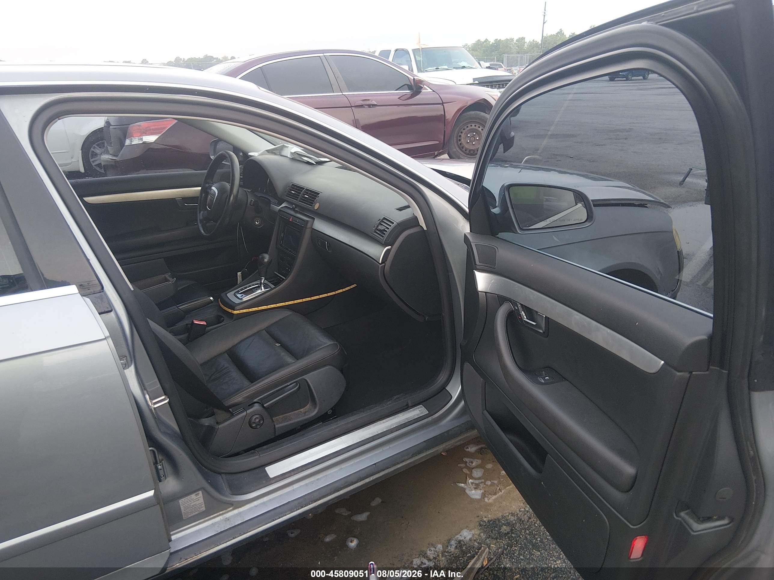 2007 Audi A4 2.0t Серый vin: WAUAF78EX7A140084