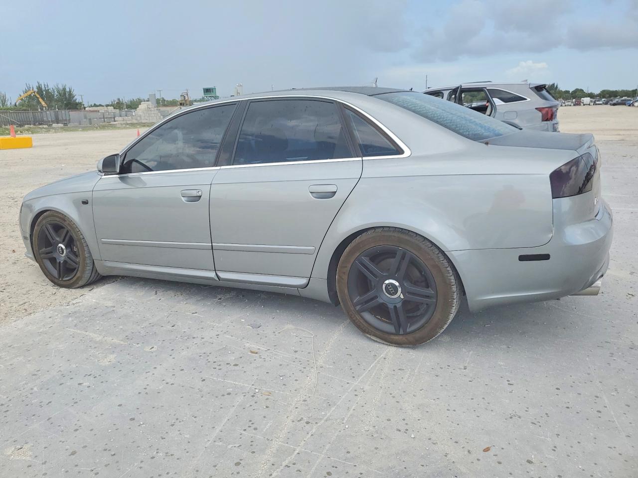 2008 Audi A4 2.0t Gray vin: WAUAF78EX8A028046
