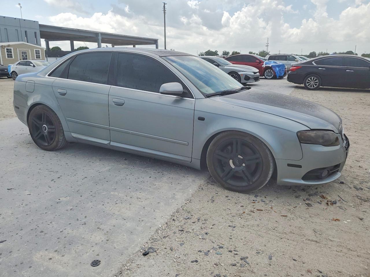 2008 Audi A4 2.0t Gray vin: WAUAF78EX8A028046