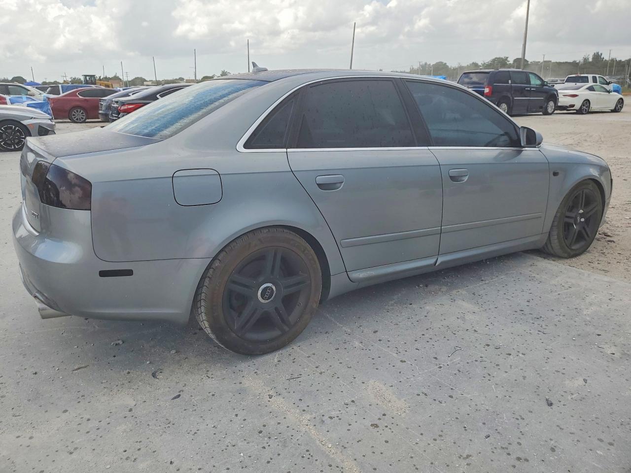 2008 Audi A4 2.0t Gray vin: WAUAF78EX8A028046