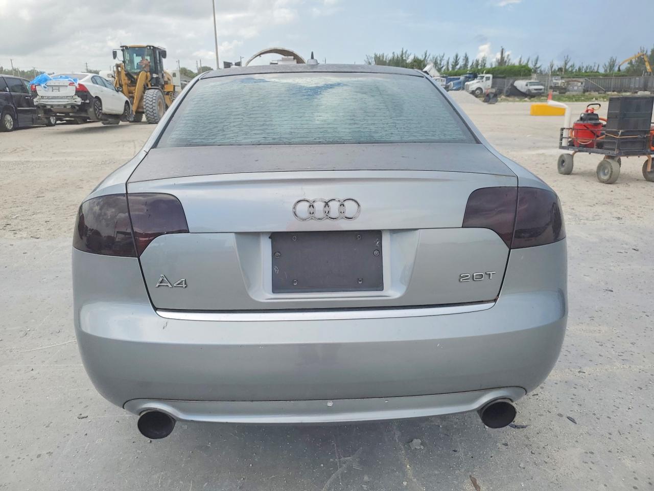 2008 Audi A4 2.0t Gray vin: WAUAF78EX8A028046