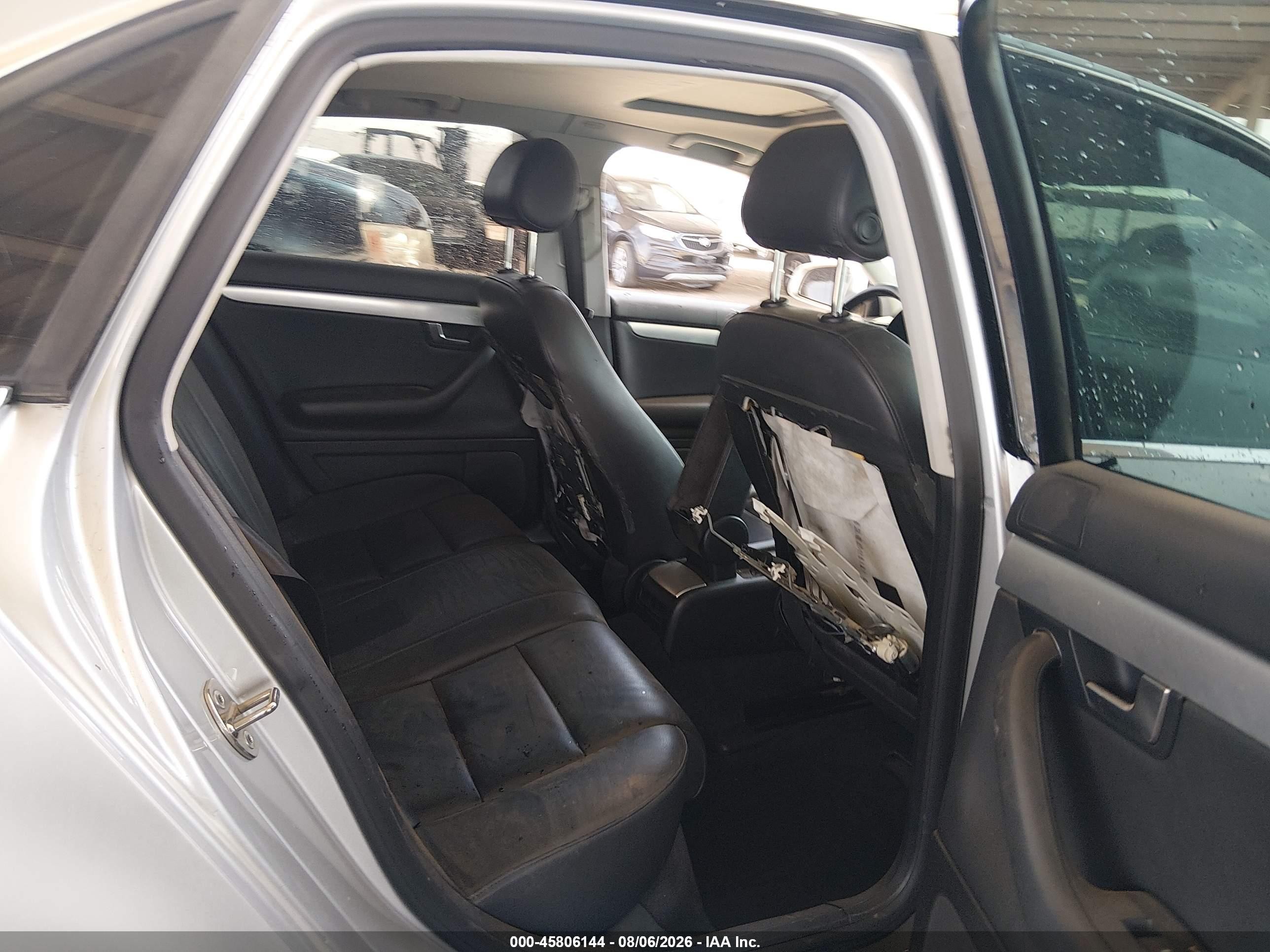 2008 Audi A4 2.0t Silver vin: WAUAF78EX8A067428
