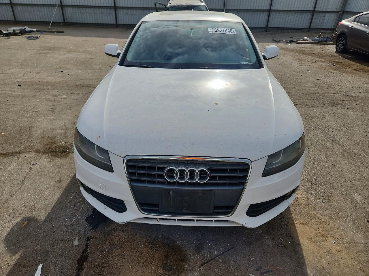 2011 Audi A4 Premium White vin: WAUAFAFL0BN030130