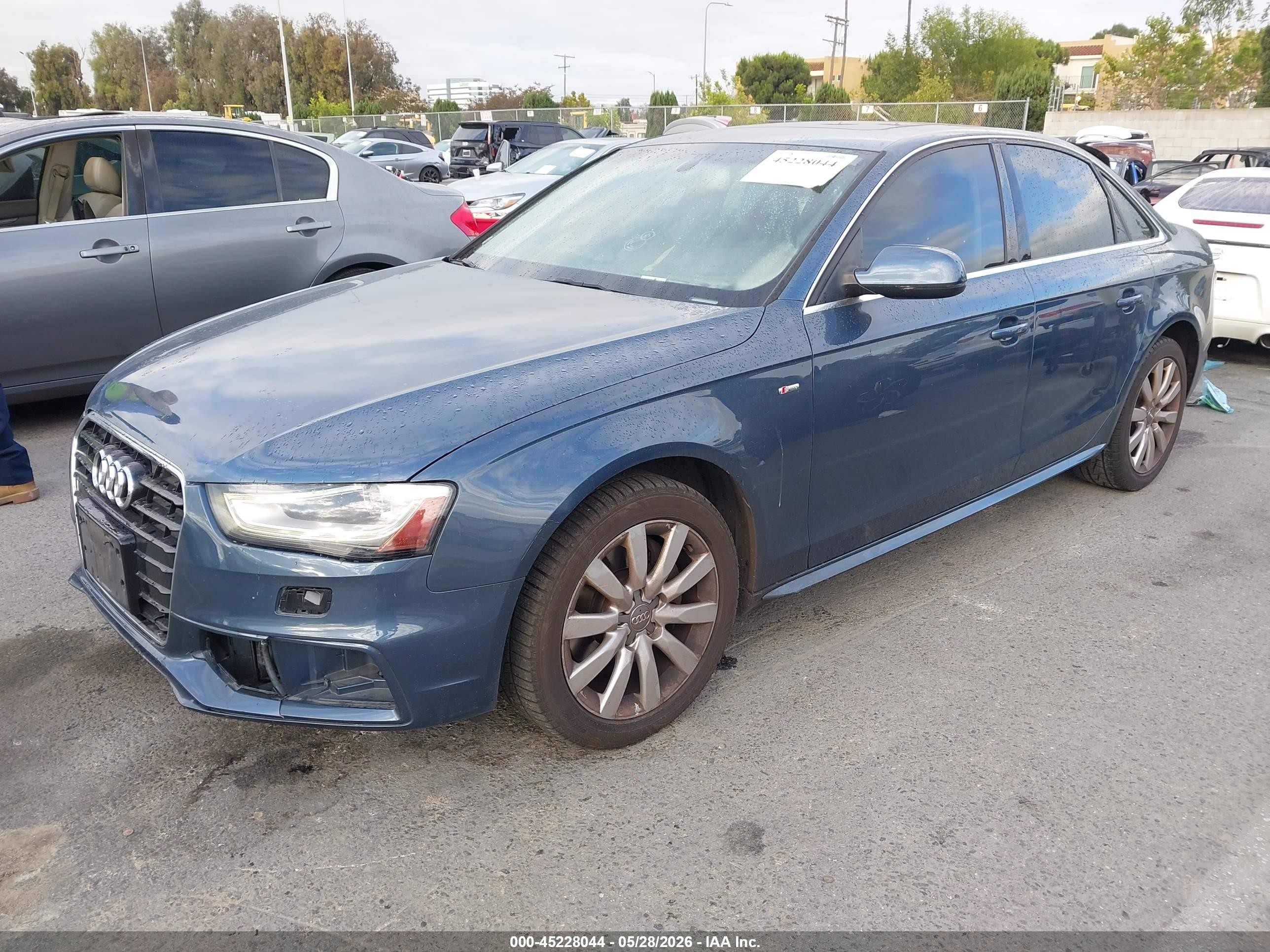 2015 Audi A4 2.0t Premium Blue vin: WAUAFAFL0FN017478