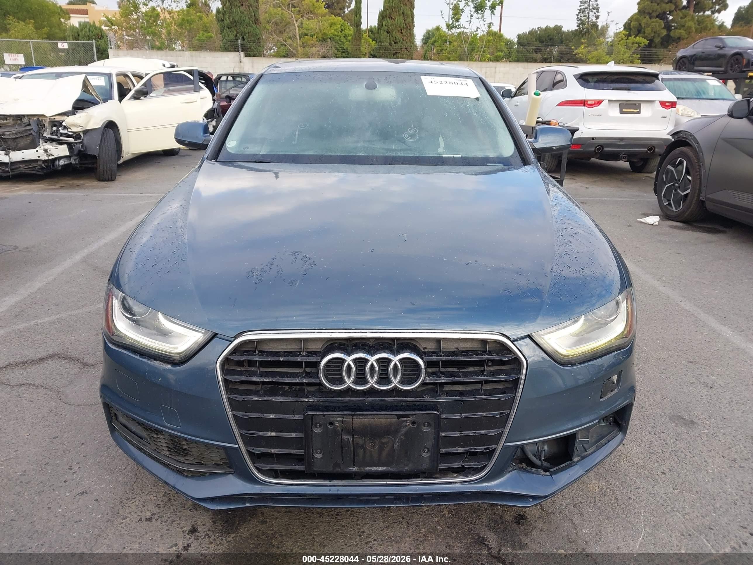 2015 Audi A4 2.0t Premium Blue vin: WAUAFAFL0FN017478