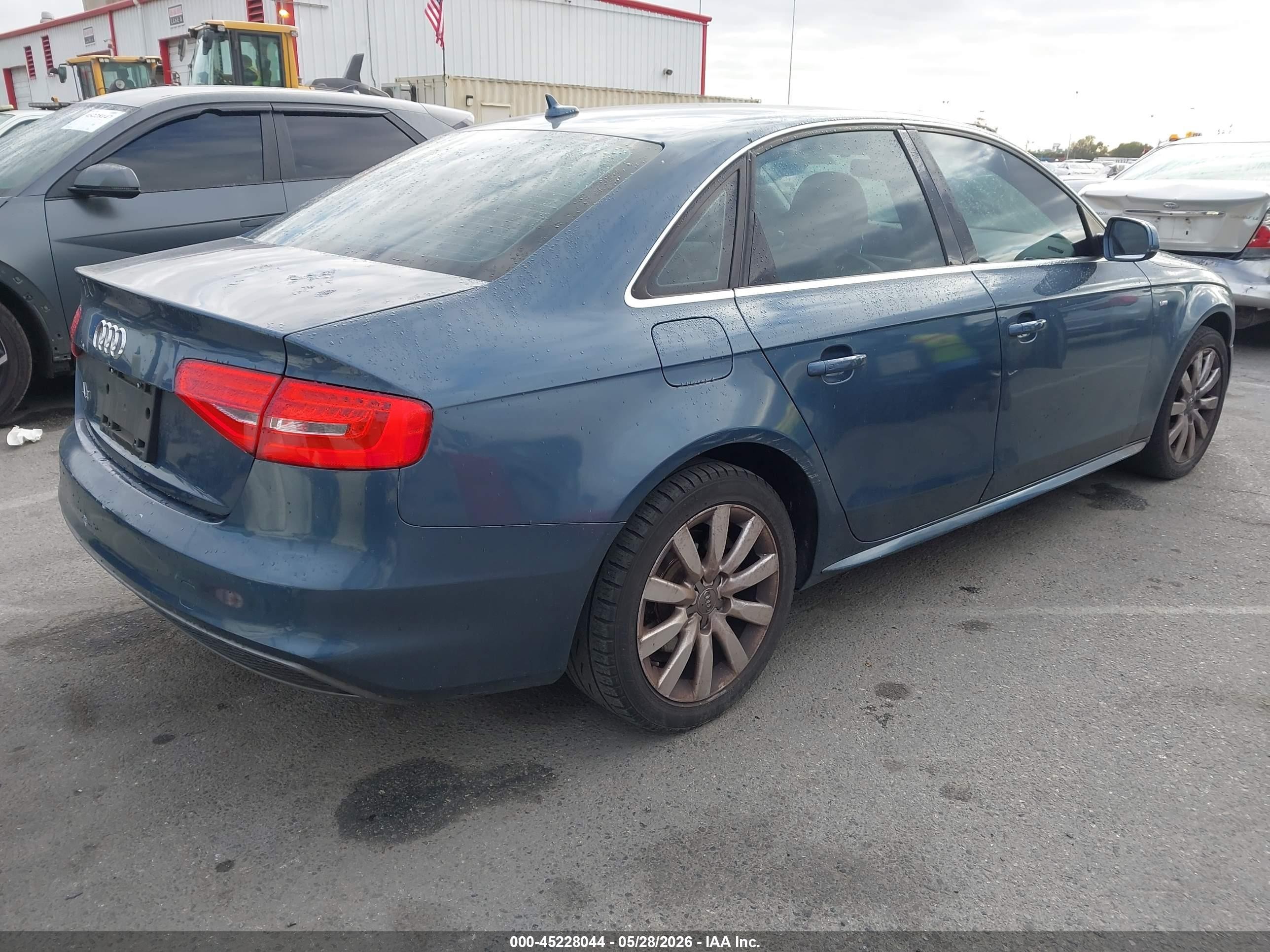 2015 Audi A4 2.0t Premium Blue vin: WAUAFAFL0FN017478