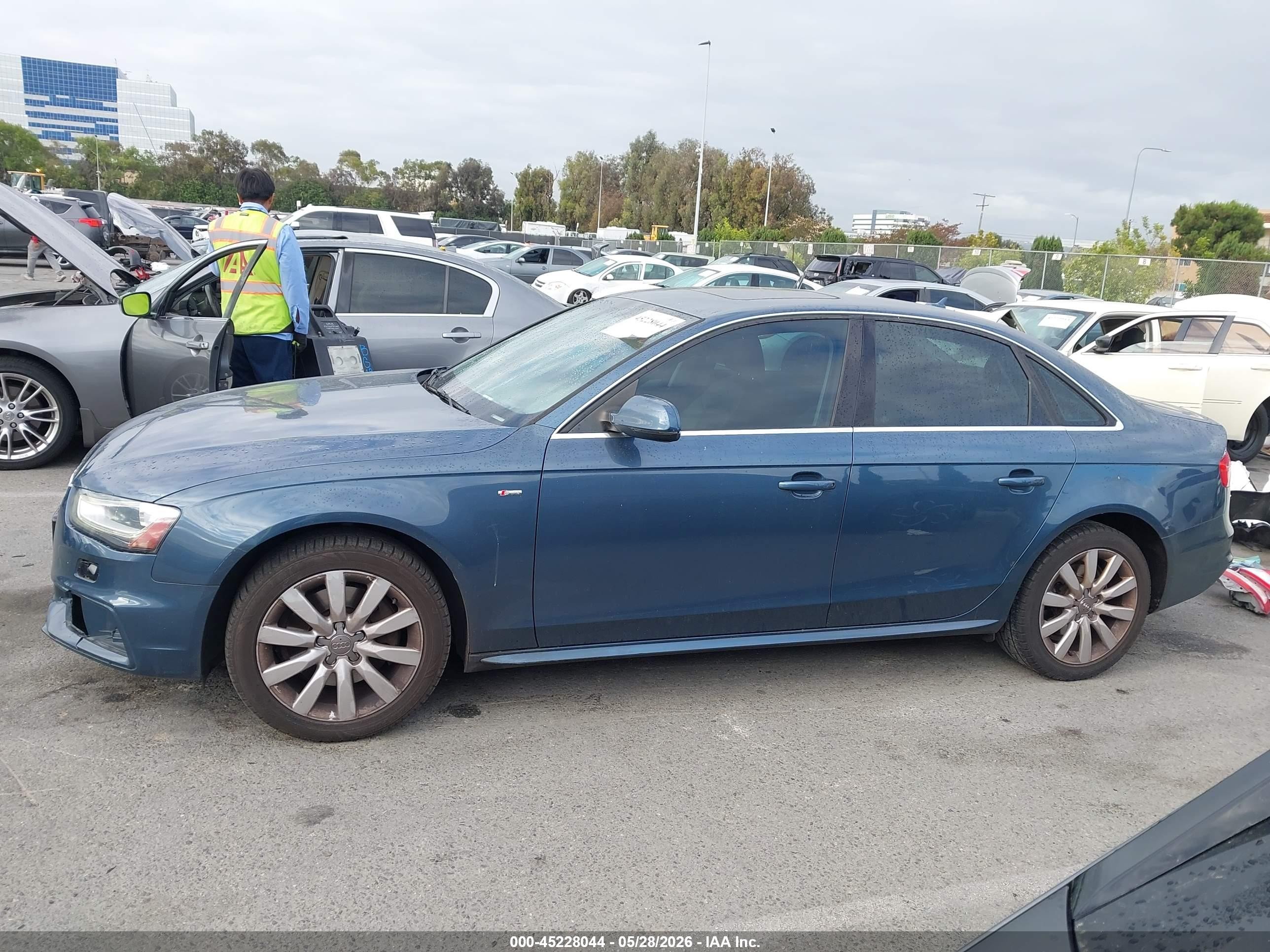 2015 Audi A4 2.0t Premium Blue vin: WAUAFAFL0FN017478