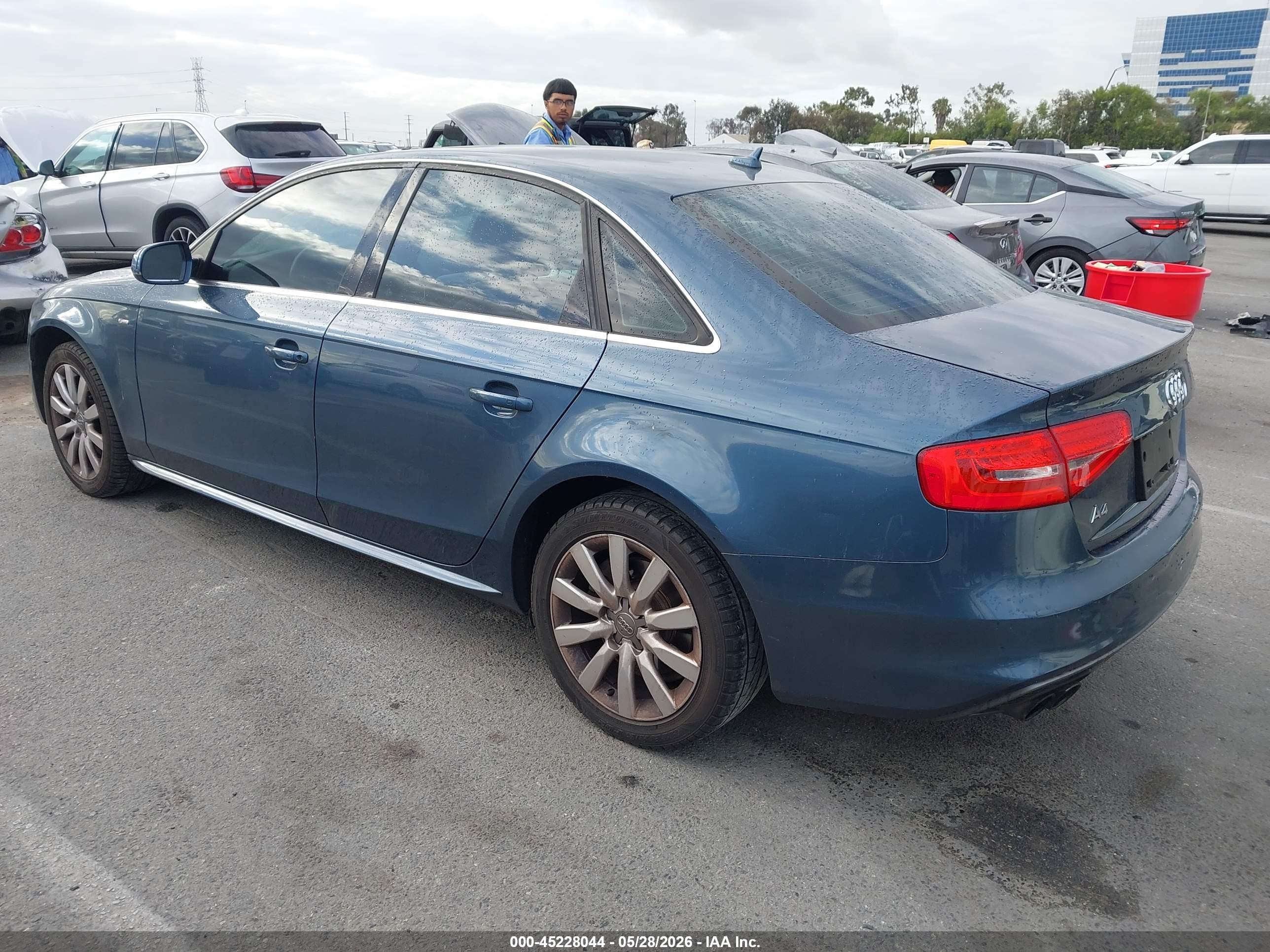 2015 Audi A4 2.0t Premium Blue vin: WAUAFAFL0FN017478