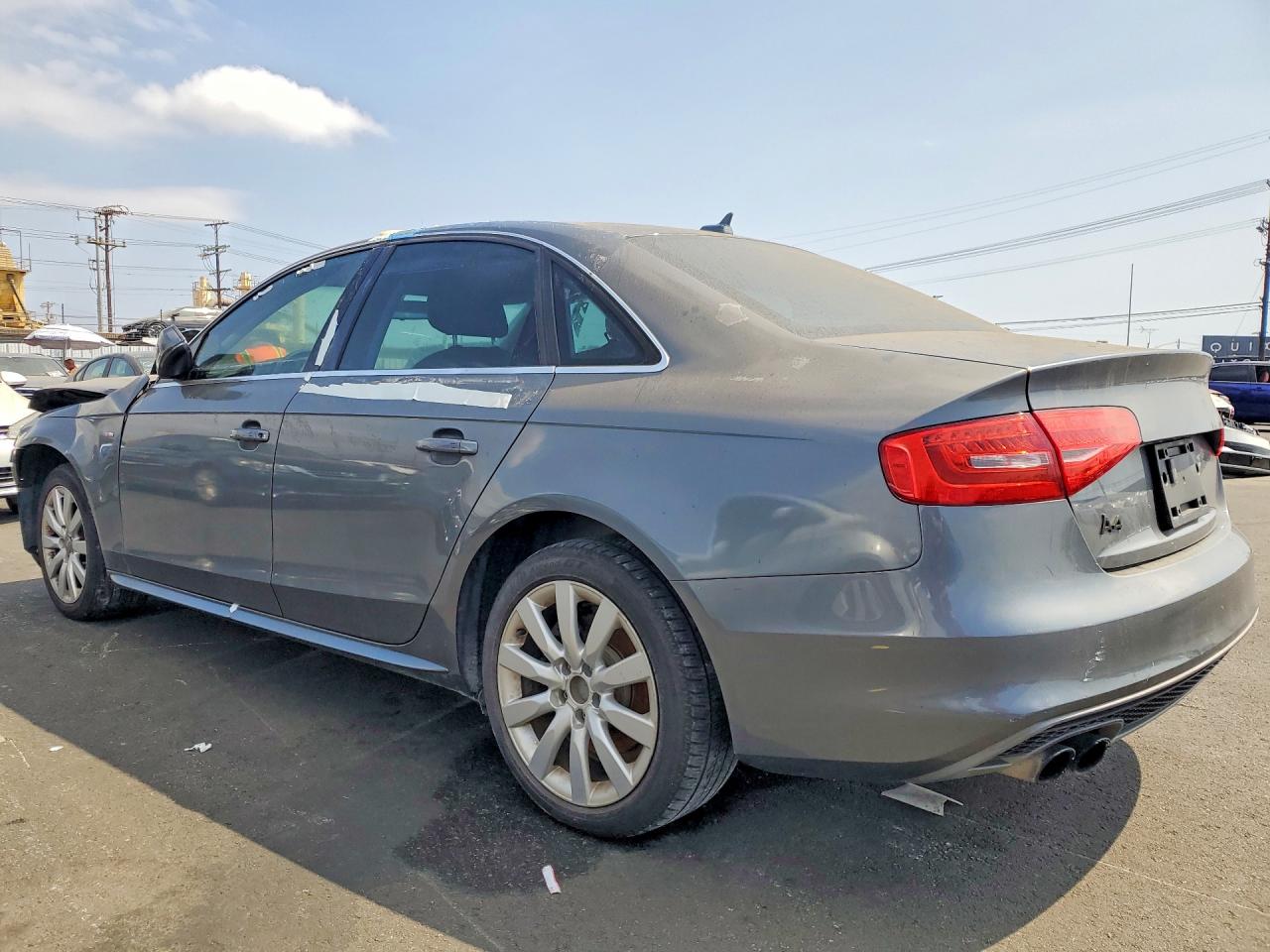 2015 Audi A4 Premium Серый vin: WAUAFAFL0FN034295