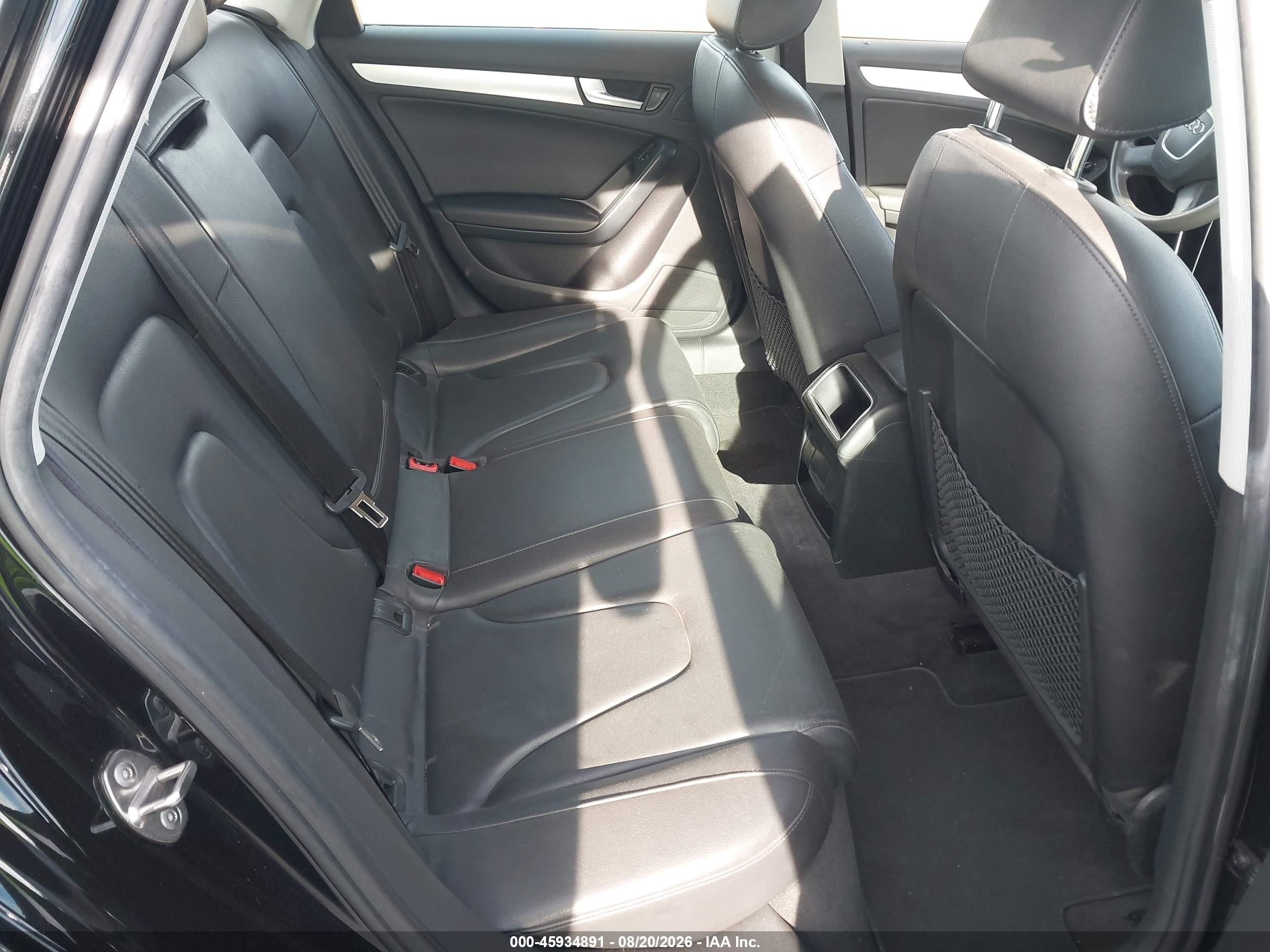 2011 Audi A4 2.0t Premium Black vin: WAUAFAFL1BN022909