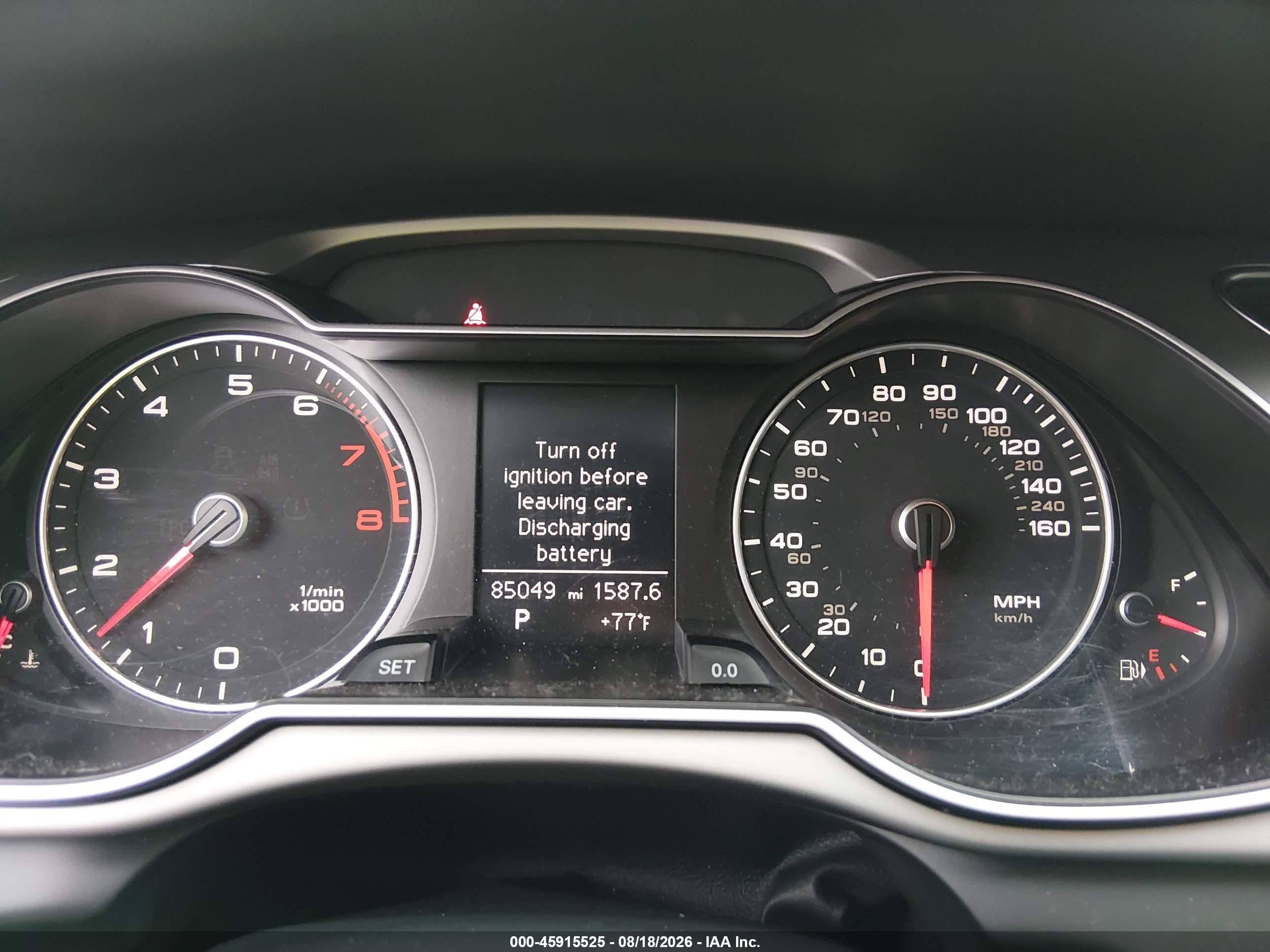 2013 Audi A4 2.0t Premium White vin: WAUAFAFL1DA149704