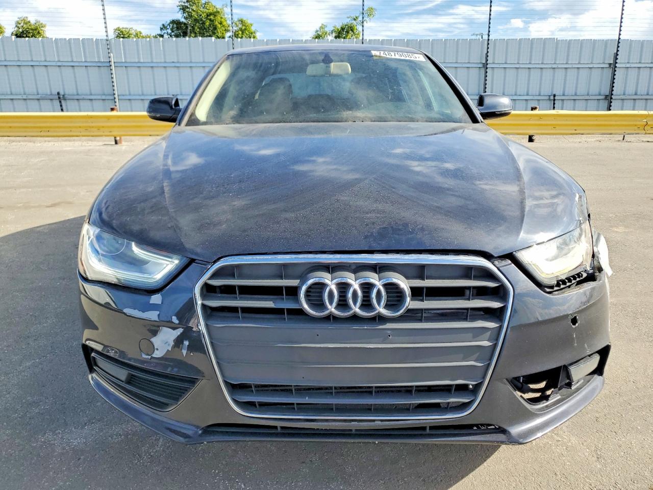 2013 Audi A4 Premium Black vin: WAUAFAFL1DN025375