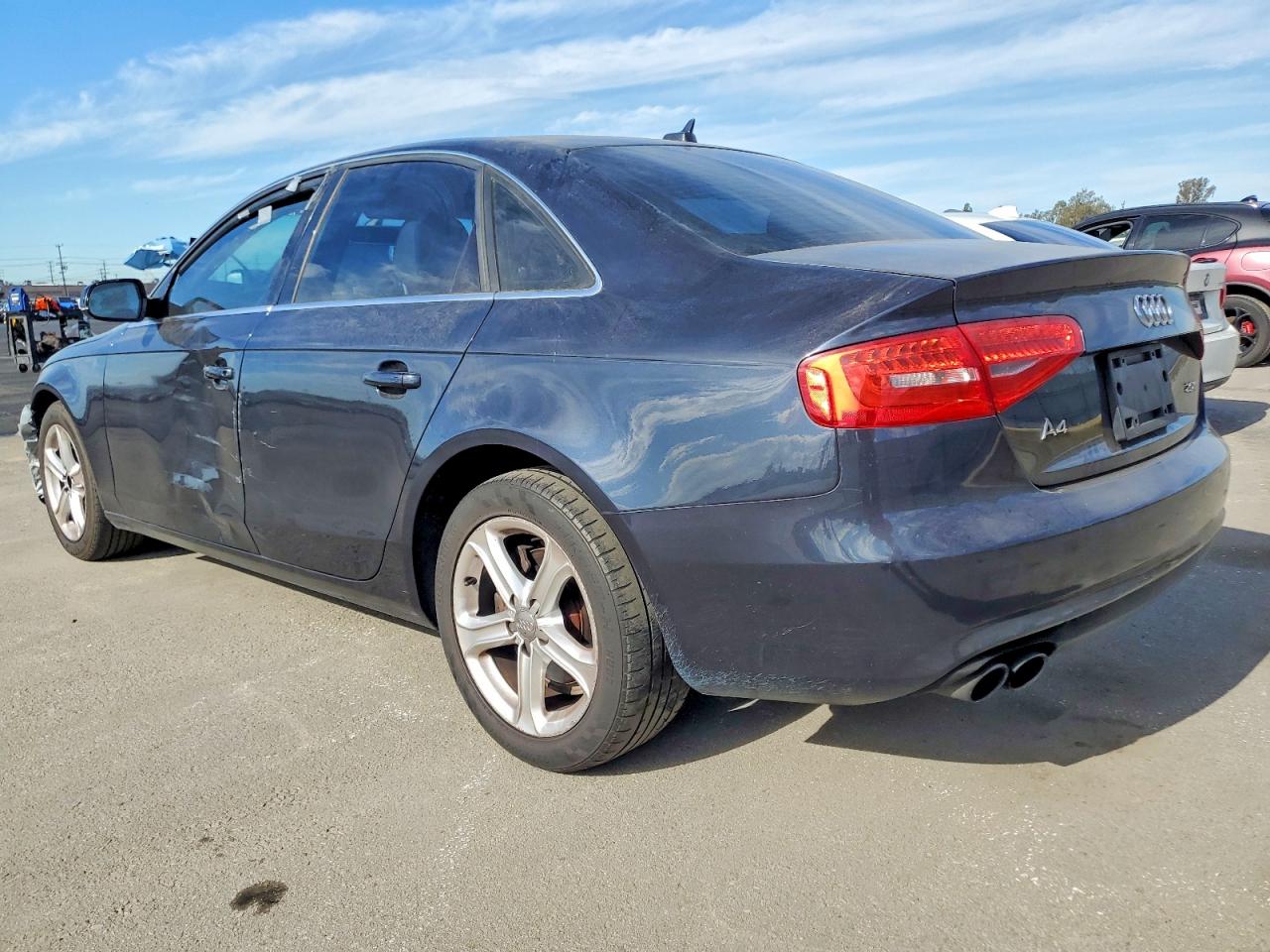2013 Audi A4 Premium Black vin: WAUAFAFL1DN025375