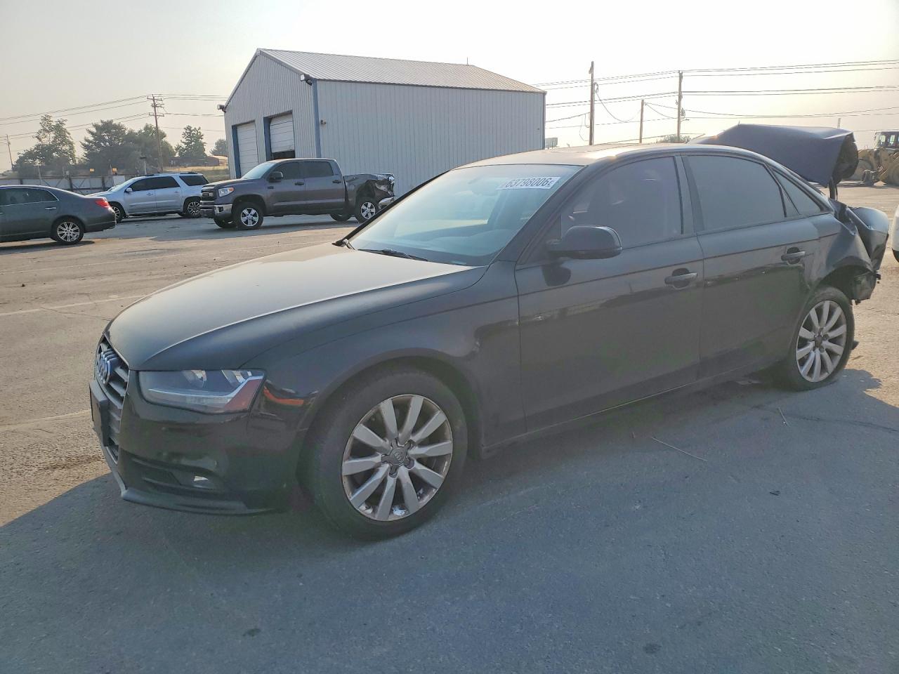 2014 Audi A4 Premium Black vin: WAUAFAFL1EA079042