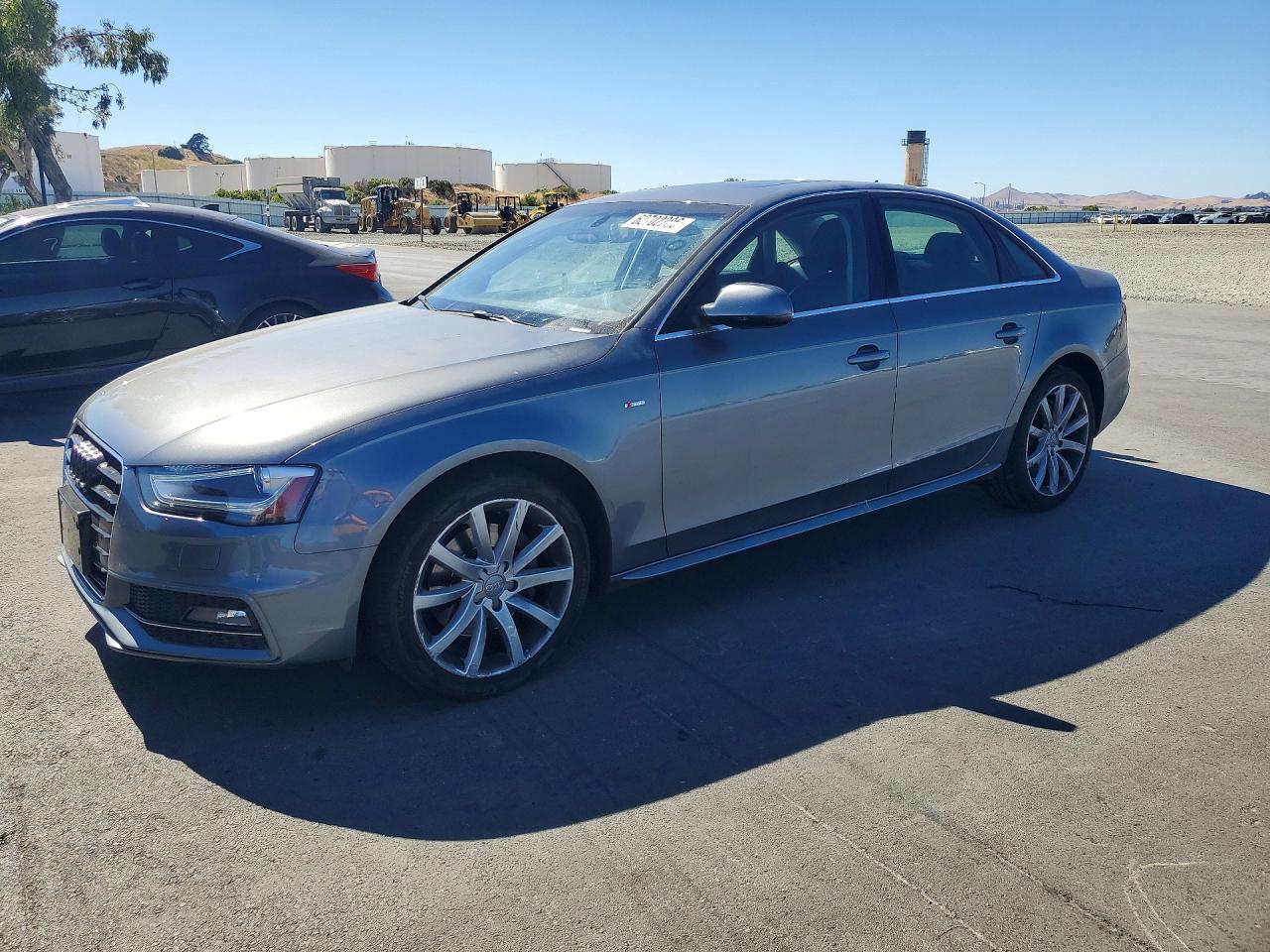 2015 Audi A4 Premium Gray vin: WAUAFAFL1FA075588