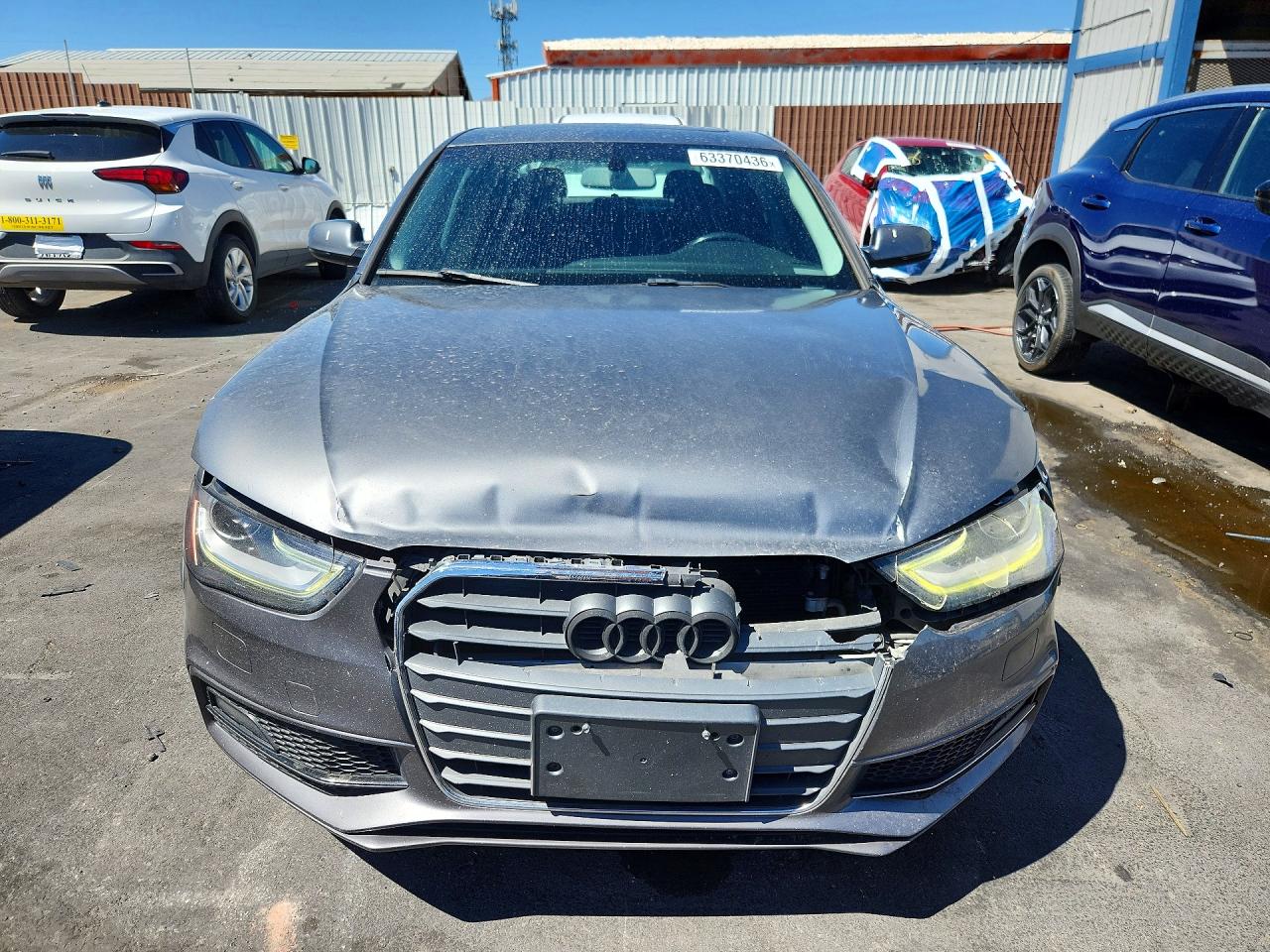 2015 Audi A4 Premium Gray vin: WAUAFAFL1FN014993