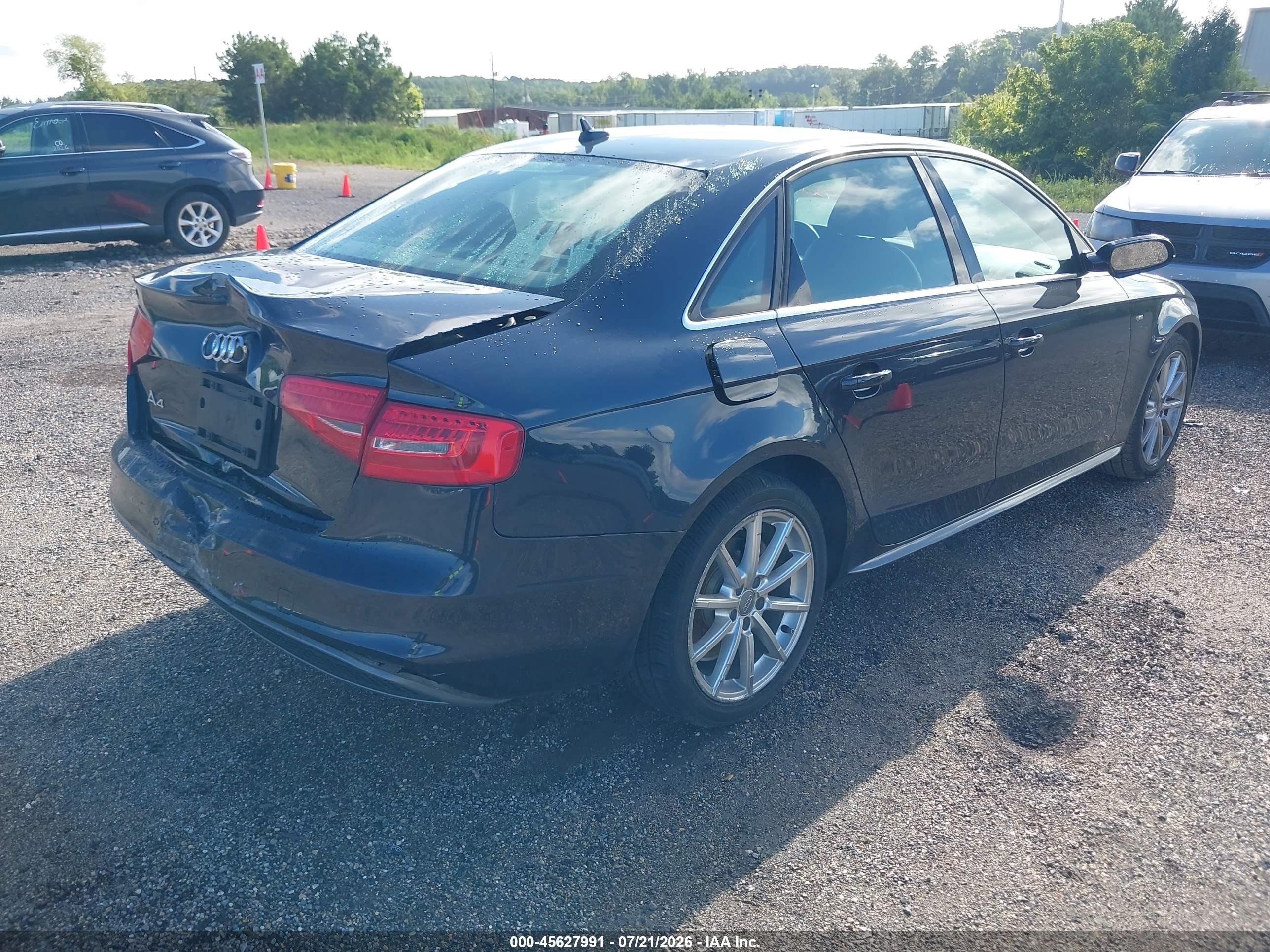 2015 Audi A4 2.0t Premium Blue vin: WAUAFAFL1FN035780