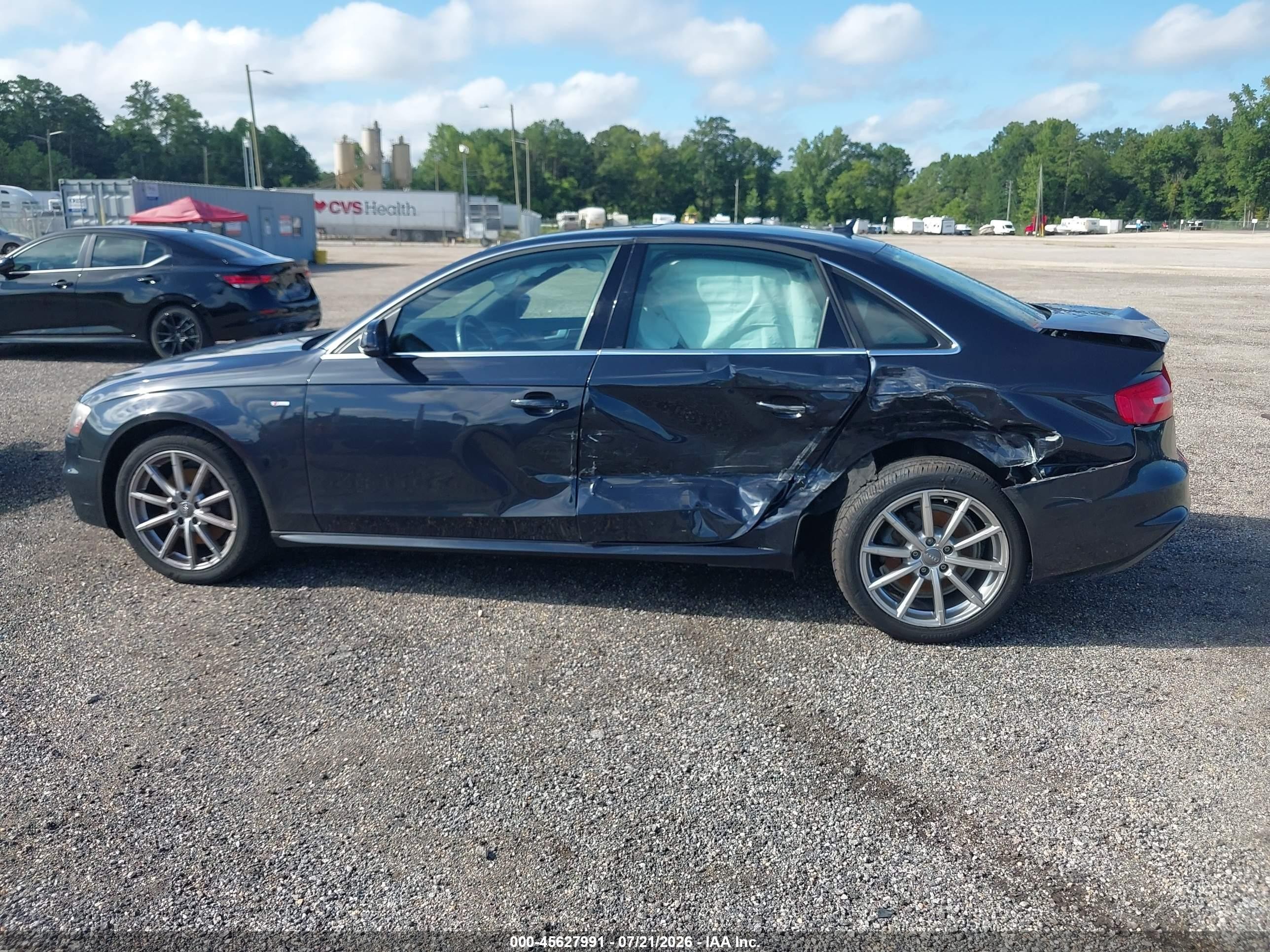 2015 Audi A4 2.0t Premium Blue vin: WAUAFAFL1FN035780