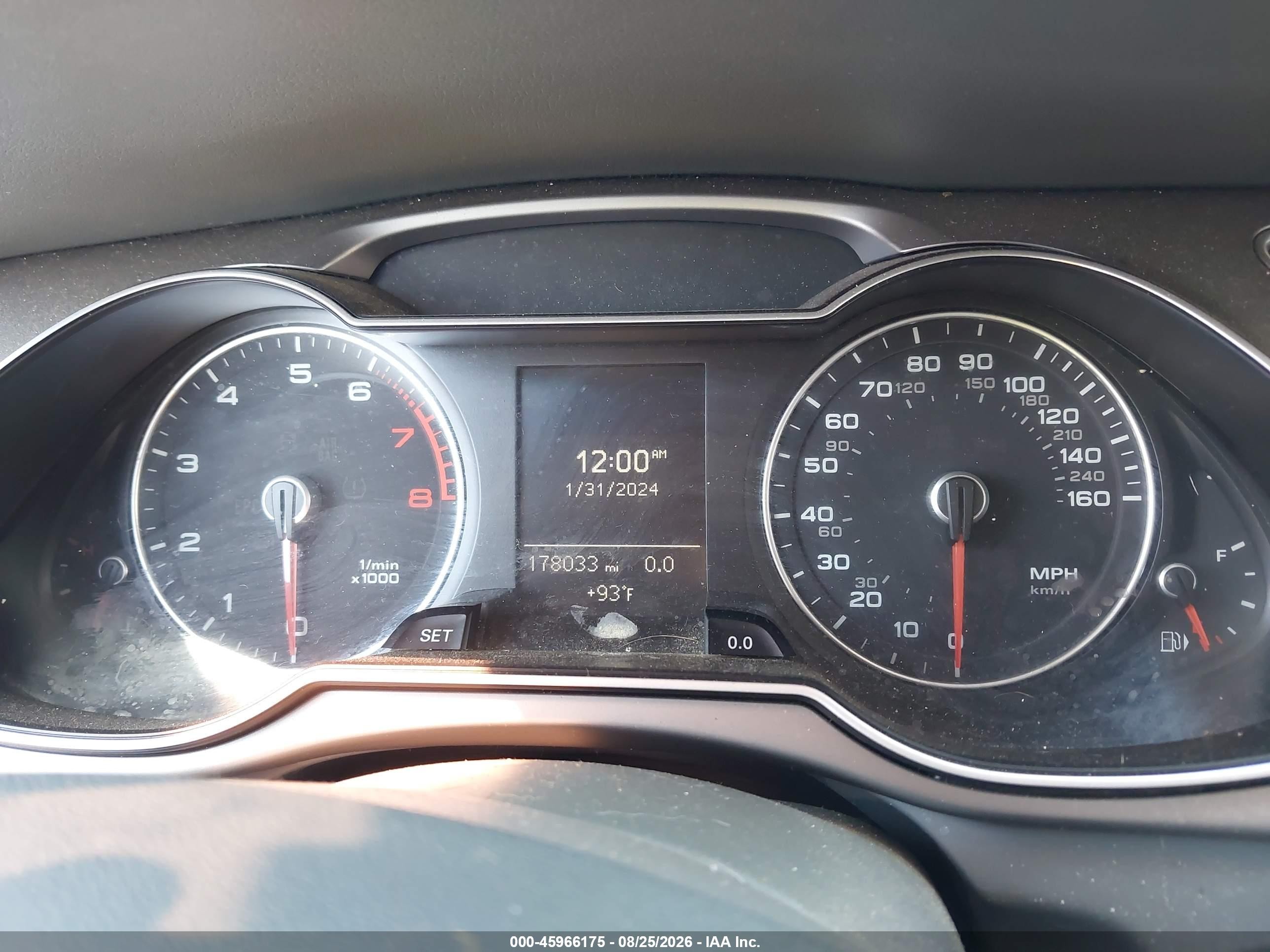 2013 Audi A4 2.0t Premium Blue vin: WAUAFAFL2DA180122