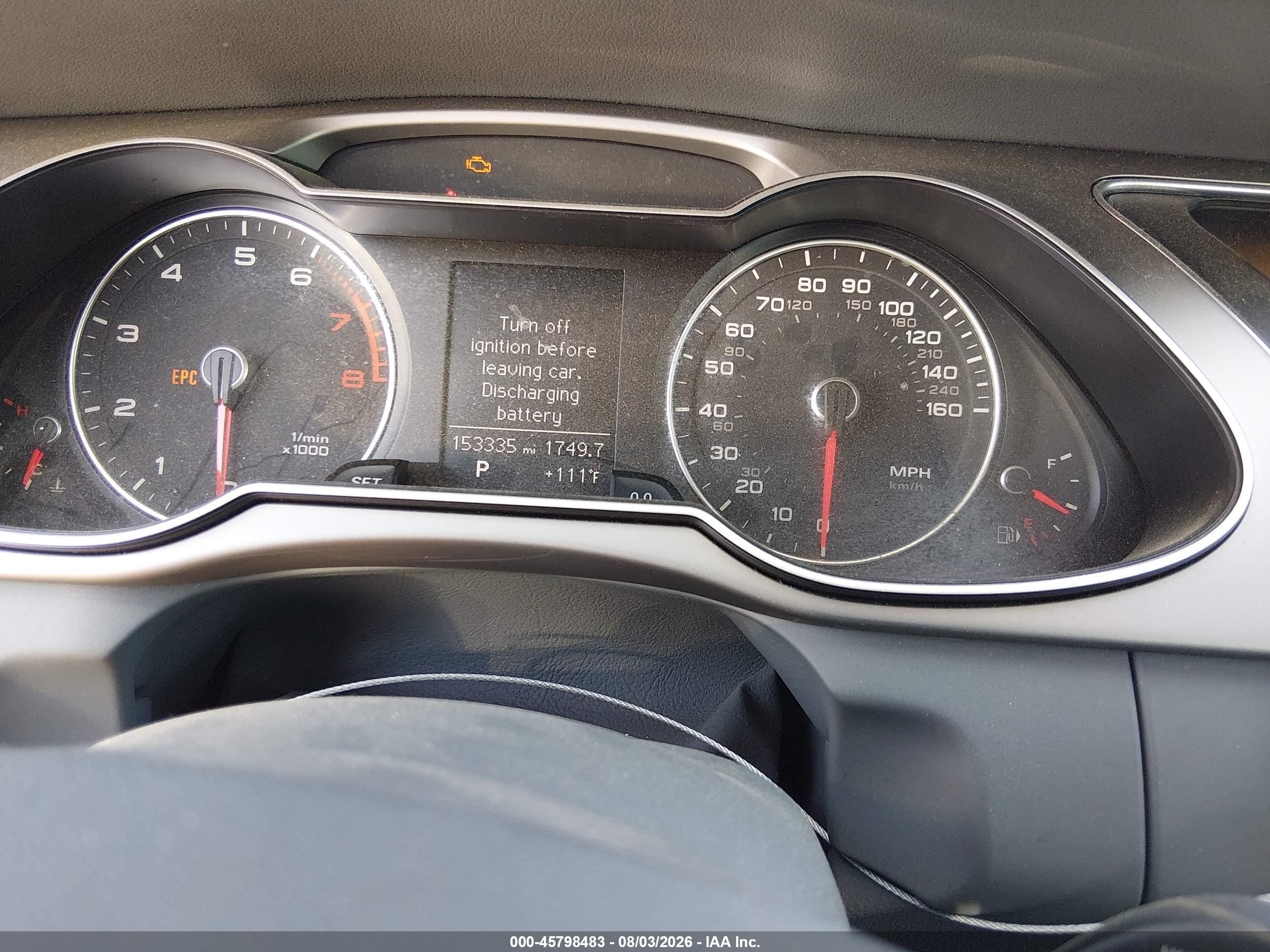 2013 Audi A4 2.0t Premium Blue vin: WAUAFAFL3DN034207