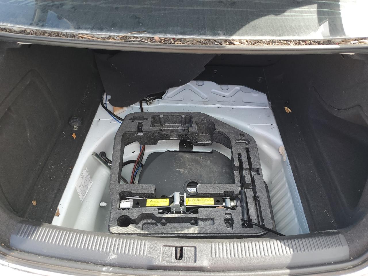 2014 Audi A4 Premium White vin: WAUAFAFL3EN015769 Damage: Luggage Carpeting, Missing, Replacement Required