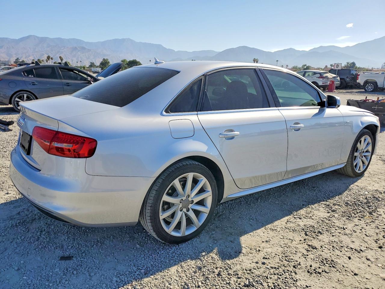 2014 Audi A4 Premium Silver vin: WAUAFAFL3EN042535