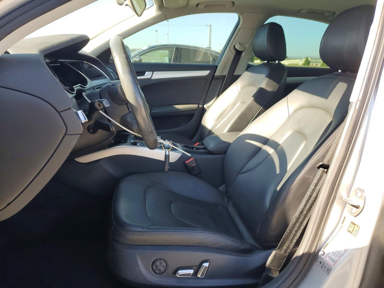 2014 Audi A4 Premium Silver vin: WAUAFAFL3EN042535