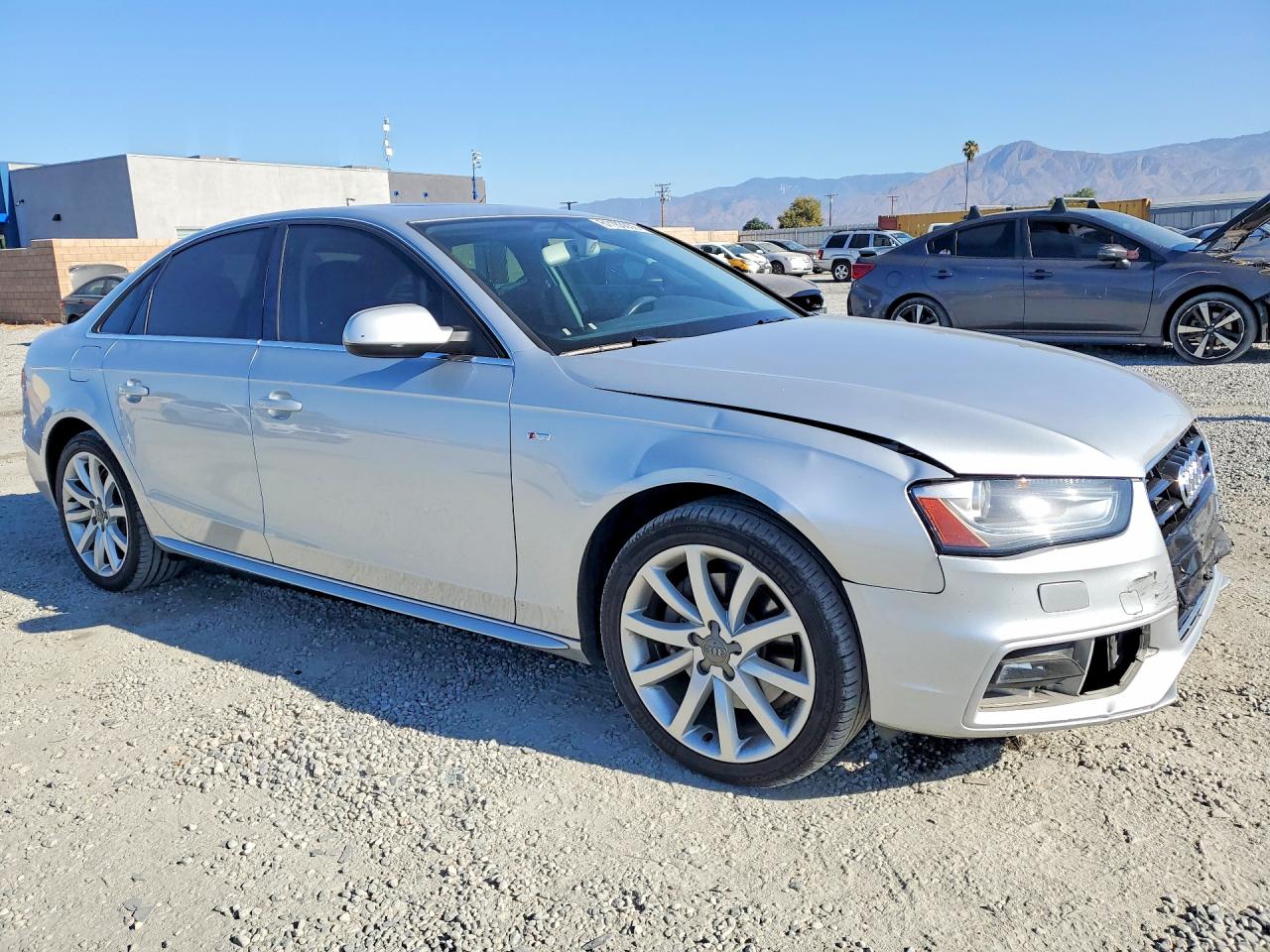 2014 Audi A4 Premium Silver vin: WAUAFAFL3EN042535
