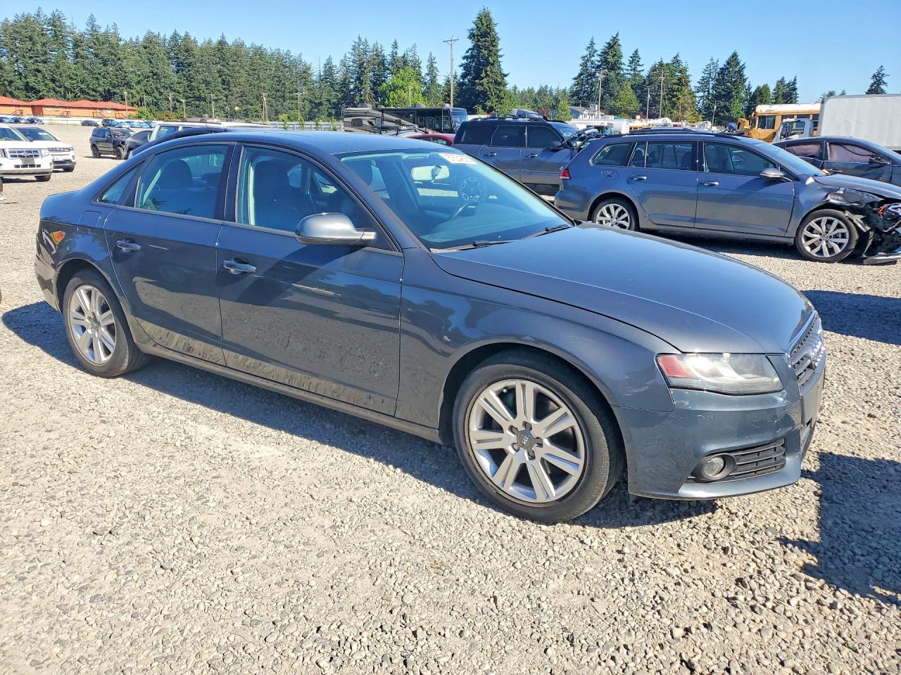 2011 Audi A4 Premium Gray vin: WAUAFAFL4BN038232