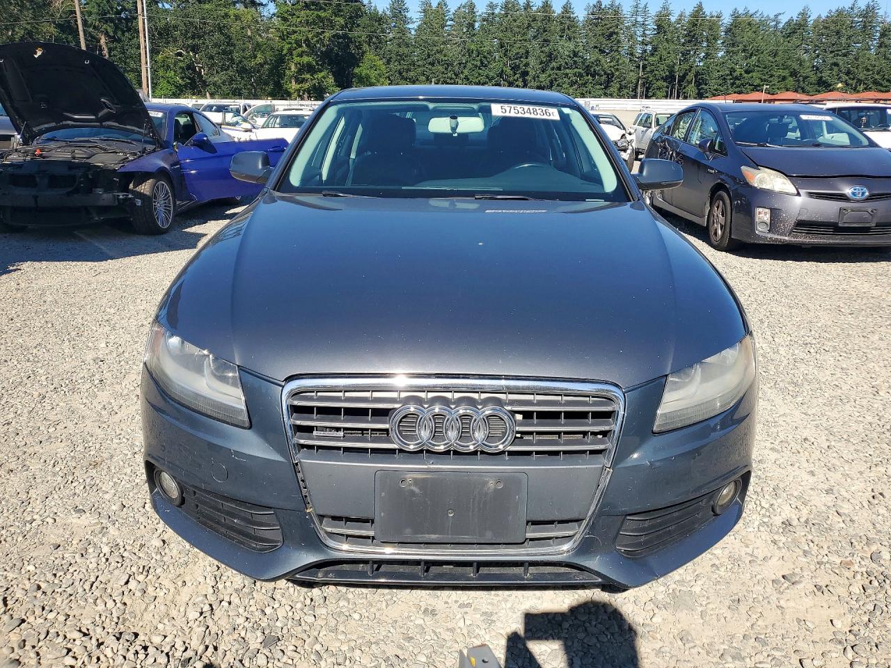 2011 Audi A4 Premium Gray vin: WAUAFAFL4BN038232