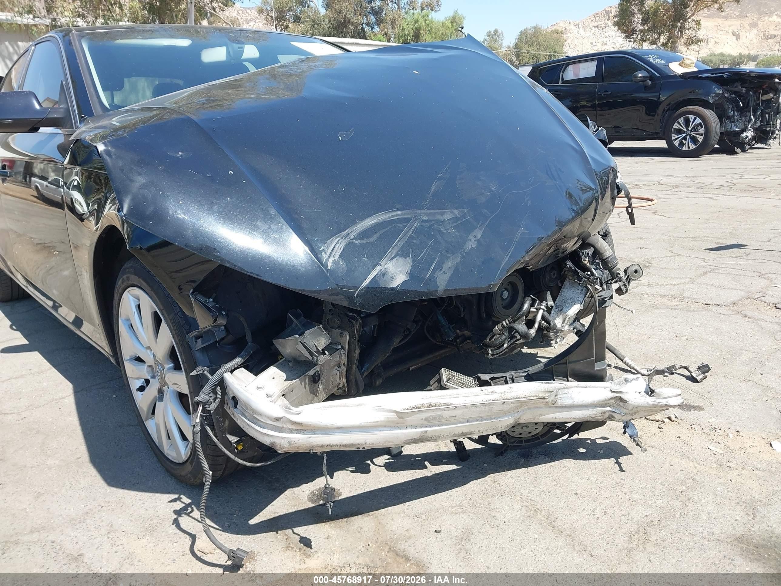 2013 Audi A4 2.0t Premium Black vin: WAUAFAFL4DN026746