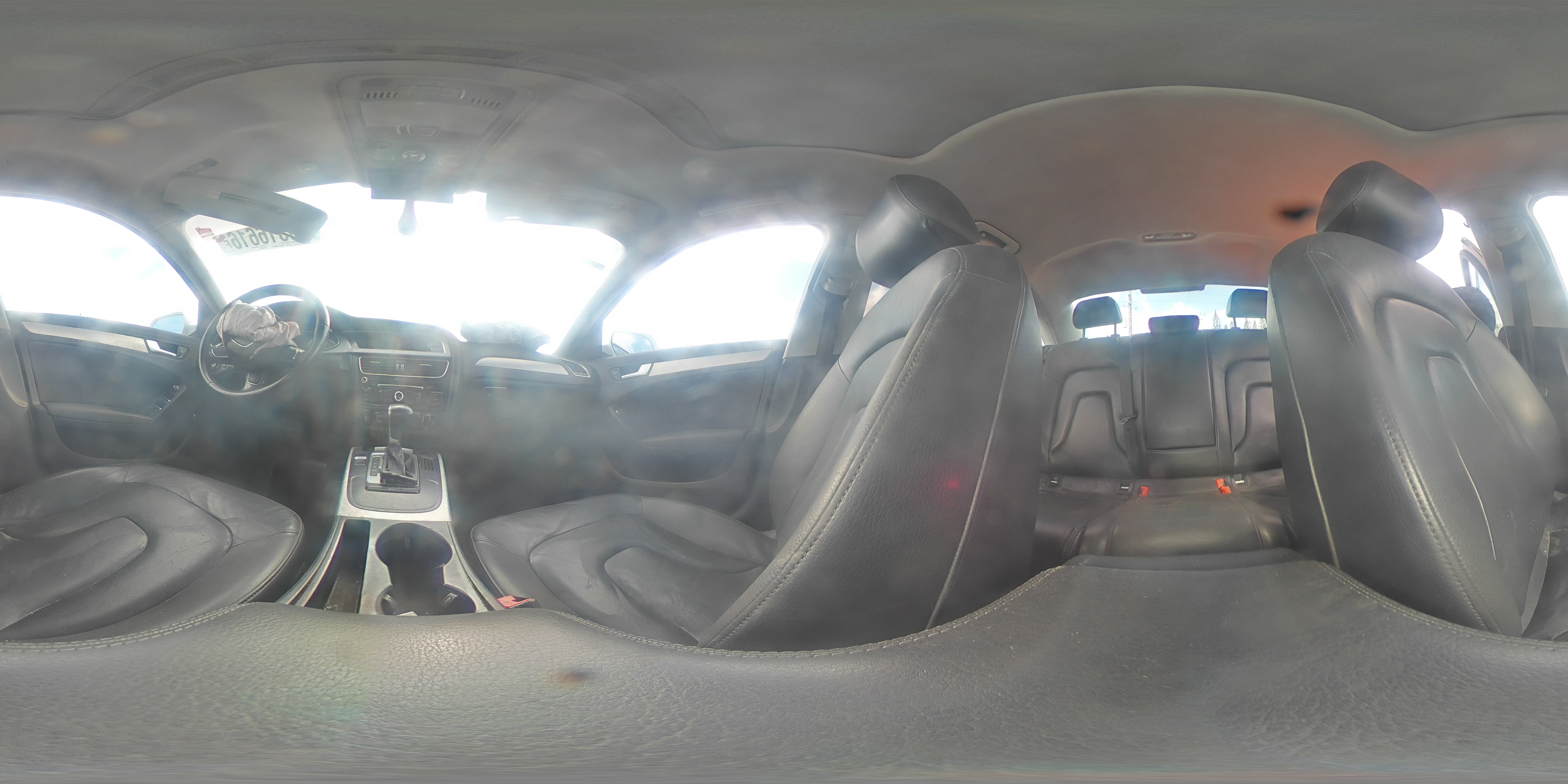 2013 Audi A4 Premium White vin: WAUAFAFL4DN038671