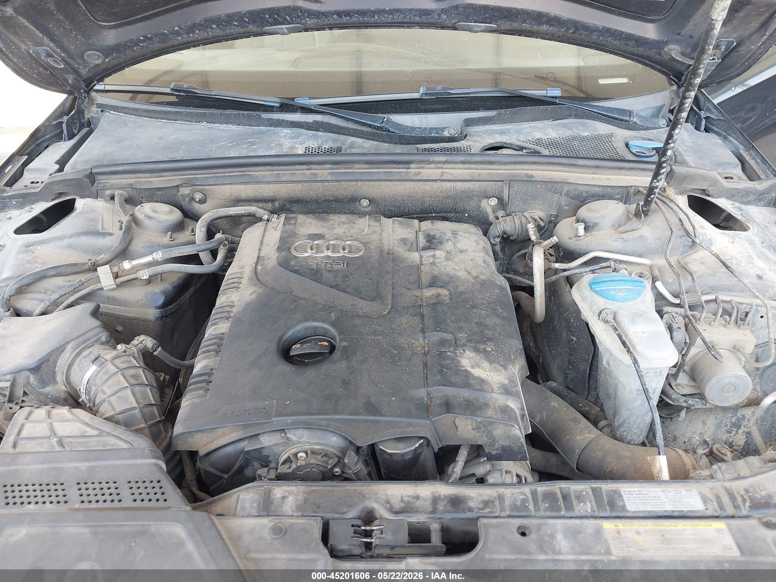 2013 Audi A4 2.0t Premium Dark Blue vin: WAUAFAFL4DN044437