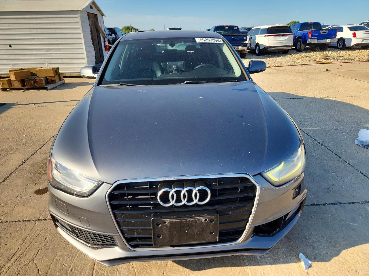 2014 Audi A4 Premium Gray vin: WAUAFAFL4EN021483