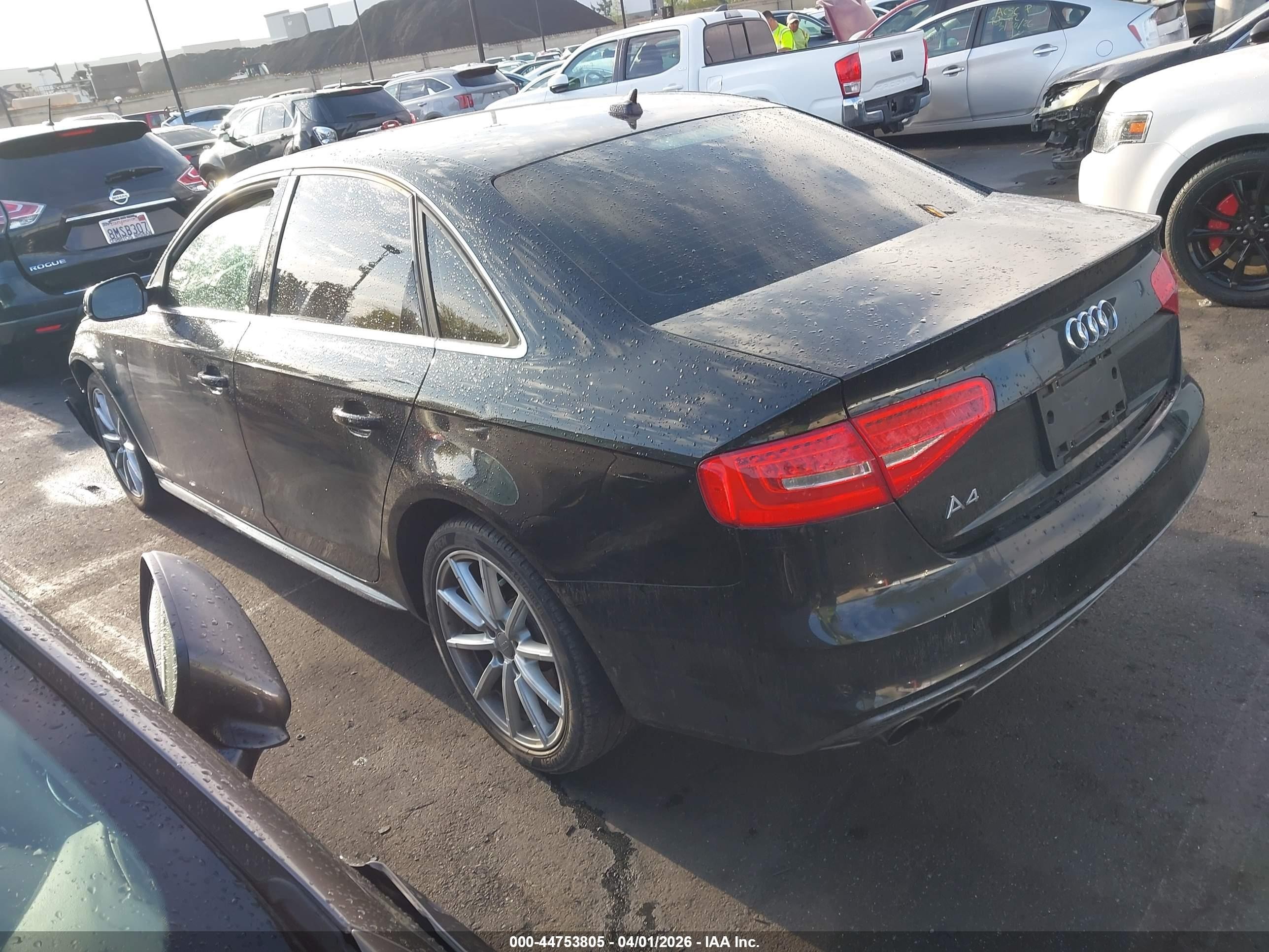 2015 Audi A4 2.0t Premium Black vin: WAUAFAFL4FN011487