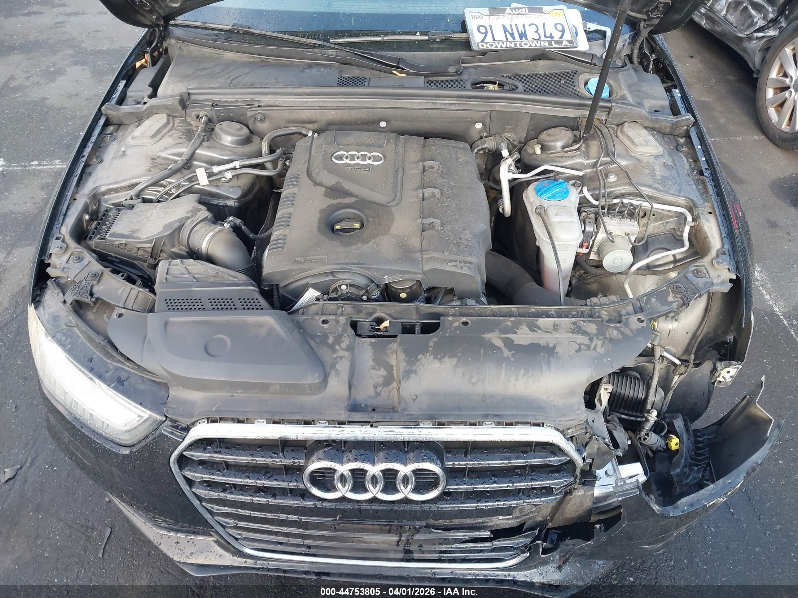 2015 Audi A4 2.0t Premium Black vin: WAUAFAFL4FN011487