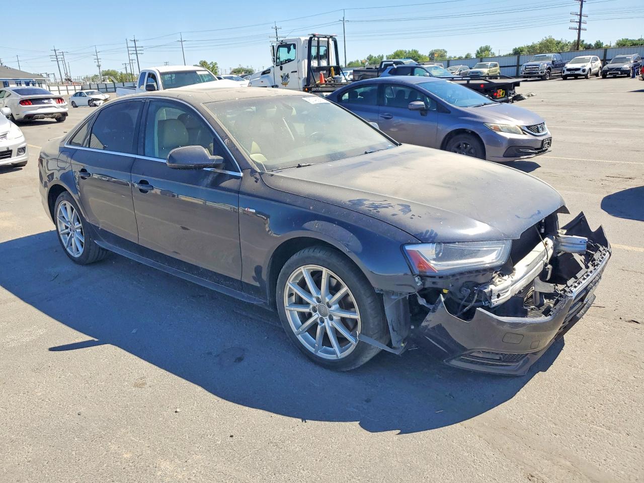 2015 Audi A4 Premium Blue vin: WAUAFAFL4FN030248