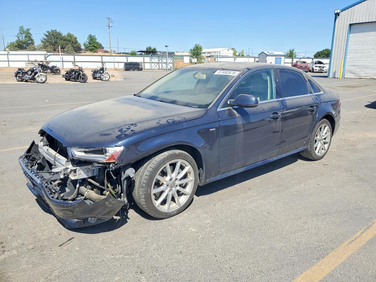 2015 Audi A4 Premium Blue vin: WAUAFAFL4FN030248